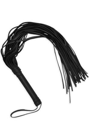 Alive Ekskluzywny Pejcz Fantasy Flogger Long Leather Black