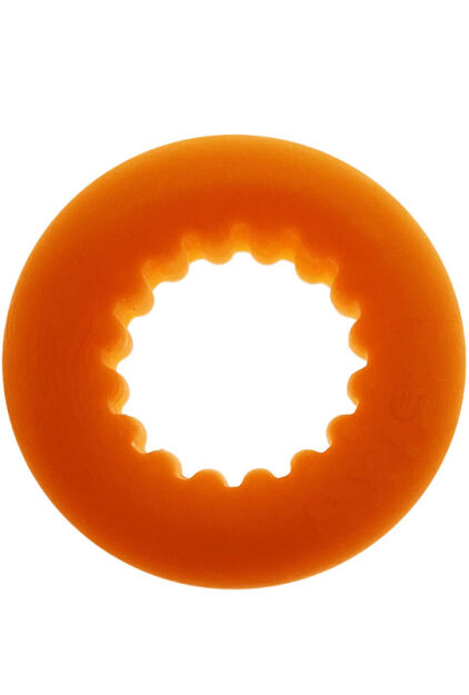 Oxballs - Axis Rib Griphold Cockring Ice Orange