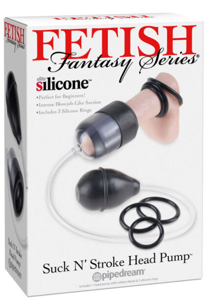 Pipedream Fetish Fantasy Series Suck N' Stroke Head Pump