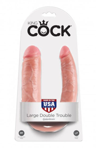 King Cock U-Shaped Large Double Trouble