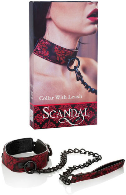 SCANDAL COLLAR WITH LEASH