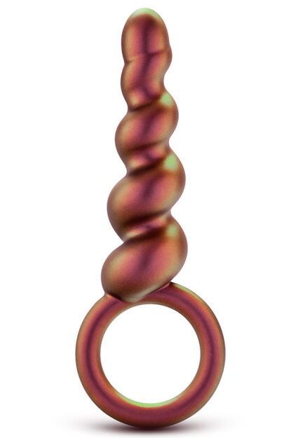 BLUSH ANAL ADVENTURES MATRIX SPIRAL LOOP PLUG COPPER