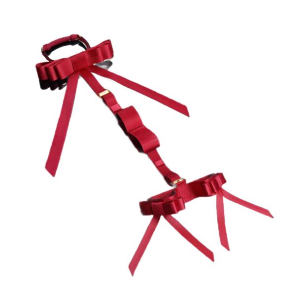 Upko uprząż Bowknot Hogtie Portable Bondage Gear