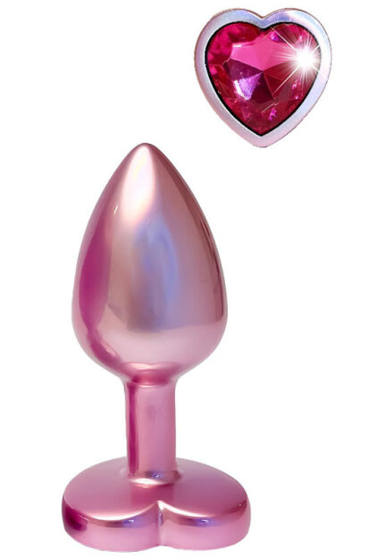 DREAMTOYS KOREK ANALNY GLEAMING LOVE PEARL PINK PLUG SMALL