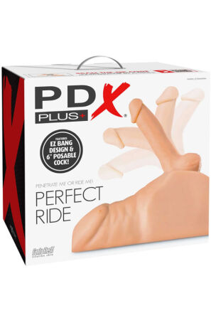 Masturbator Pipedream PDX Plus Perfect Ride Light