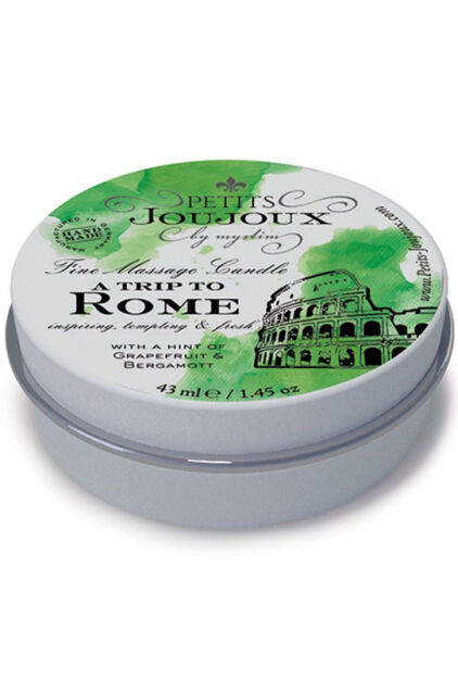 Petits Joujoux Fine Massage Candles - A trip to Rome (33 g)