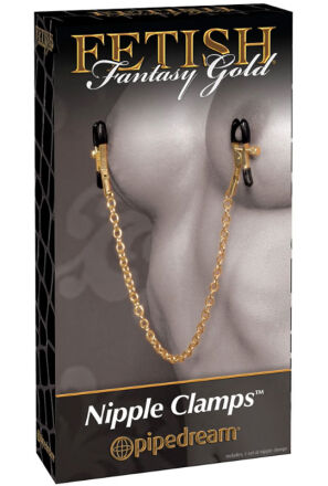 Zaciski na sutki Pipedream Fetish Fantasy Chain Nipple Clamps