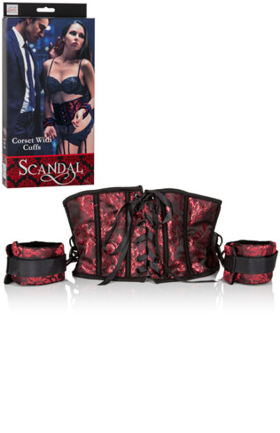 SCANDAL CORSET WITH CUFFS