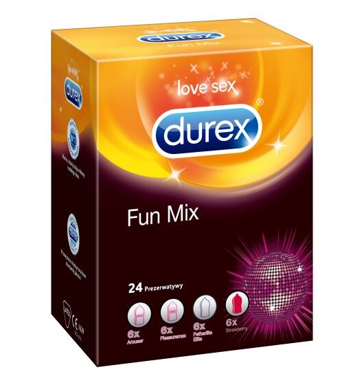 Durex Fun Mix 24szt