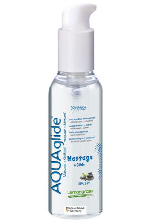 JoyDivision AQUAglide Massage + Glide lemongrass 200 ml