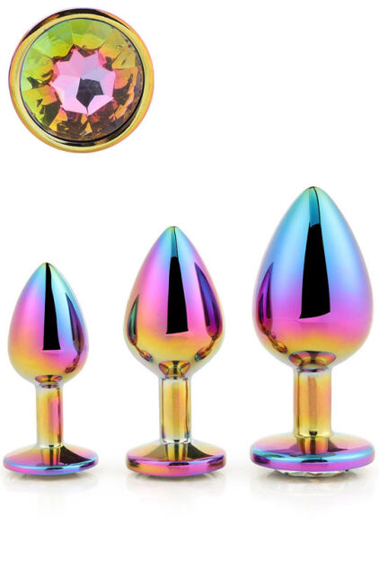 DREAMTOYS ZESTAW KORKÓW GLEAMING LOVE MULTICOLOUR PLUG SET