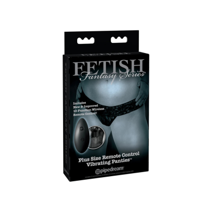 Fetish Fantasy Series Limited Edition Remote Control Vibrating Panties Plus Size