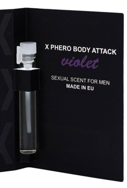 BODY ATTACK Violet for men 1ml