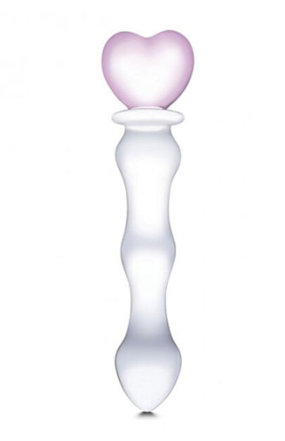 Dildo z zakończeniem w kształcie serca Glas Sweetheart Glass Dildo