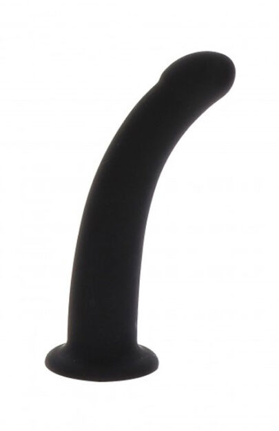 Silikonowe dildo Taboom Strap-On Dong Black Medium