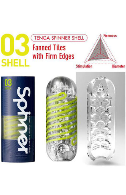 Tenga Spinner Masturbator 03 Shell