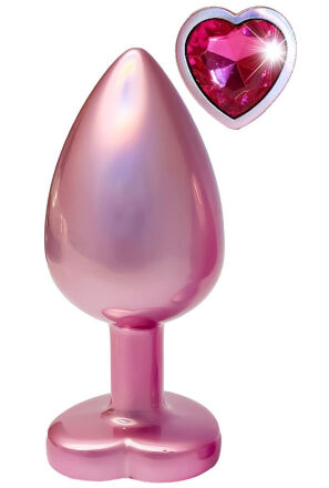 DREAMTOYS KOREK ANALNY GLEAMING LOVE PEARL PINK PLUG LARGE