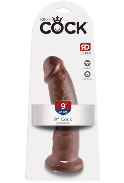 Dildo King Cock Pipedream 9 Brown