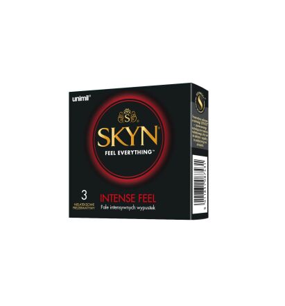 Unimil SKYN Intense Feel (1op./3szt.)