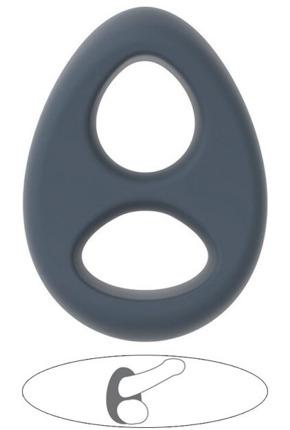 Pierścień erekcyjny Dorcel Liquid-Soft Teardrop Cockring