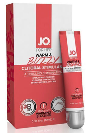 System JO For Her Clitoral Stimulant Warming Warm &Buzzy Original 10 ml
