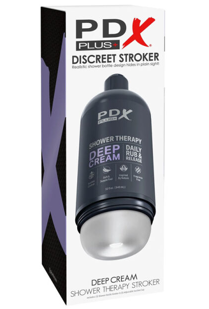 Pipedream PDX Plus - Shower Therapy - Deep Cream