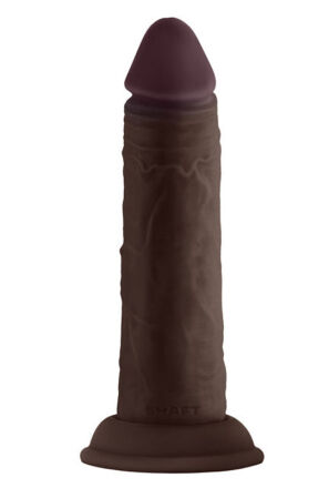 Shaft Silikonowe Dildo Model J 5.5 Inch Dong Mahogany