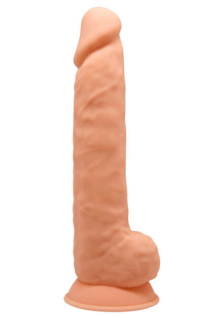 Silexd silikonowe dildo 25,5 cm Flesh