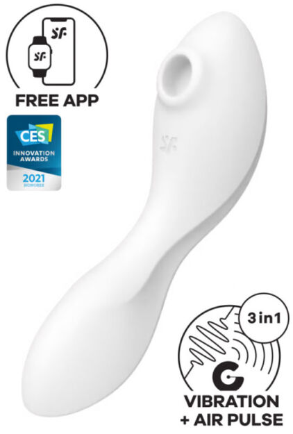 Satisfyer Wibrator Curvy 5Plus - Air Pulse Stimulator