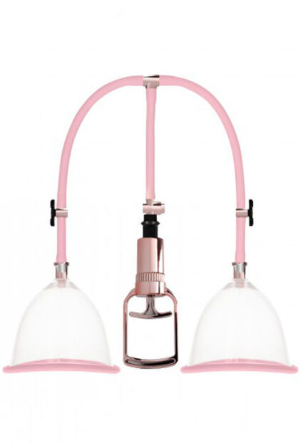 Shots Pumped Breast Pump Set Medium Rose Gold