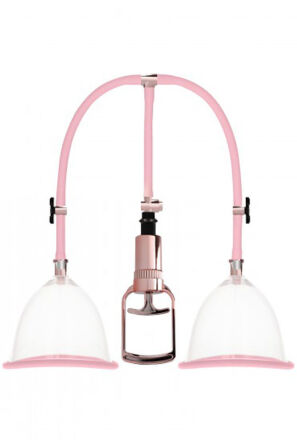 Shots Pumped Breast Pump Set Medium Rose Gold