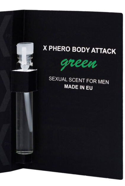 BODY ATTACK Green for men 1ml