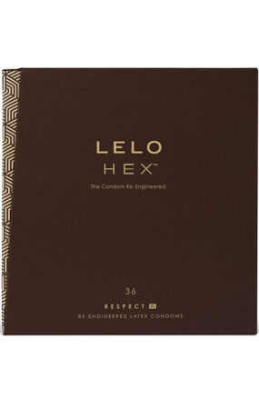 LELO HEX Respect XL prezerwatywy lateksowe 36 sztuk