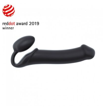 Strap-on-me Silicone bendable strap-on Black XL