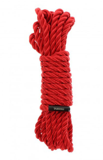 Lina do wiązania Taboom Bondage Rope 5 meter 7 mm Red