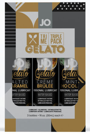 System JO - Gelato Lubrykant zestaw 3 x 30 ml