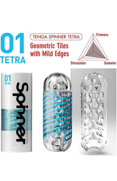 Tenga Spinner Masturbator 01 Tetra