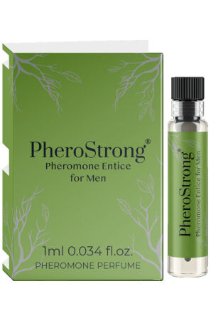 Perfumy z feromonami dla mężczyzn PheroStrong pheromone Entice for Men 1ml