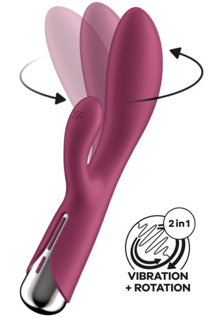 Satisfyer Spinning Rabbit 1 red