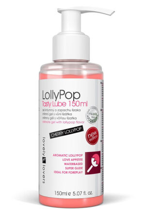 Lovely Lovers LollyPop Tasty Lube lubrykant jadalny 150 ml