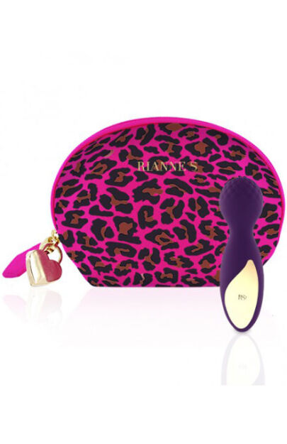 Rianne S Essentials Lovely Leopard Mini Deep Purple