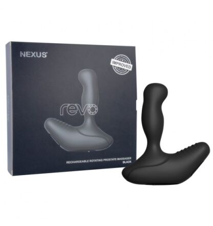 Nexus Revo New Black rotacyjny masażer prostaty czarny