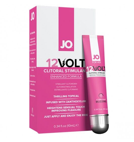 System JO For Her Clitoral Serum Buzzing 12Volt 10 ml