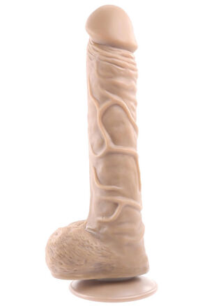 GENDER X 10 INCH 25 CM FLEXSKIN POSEABLE TRUE FEEL DILDO LIGHT