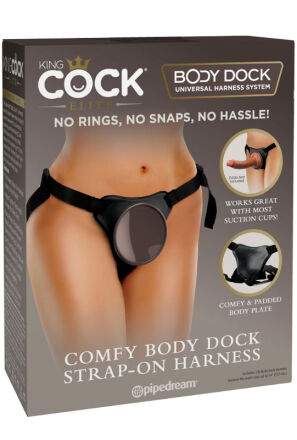 Uprząż Pipedream King Cock Elite Dock Strap-on Herness