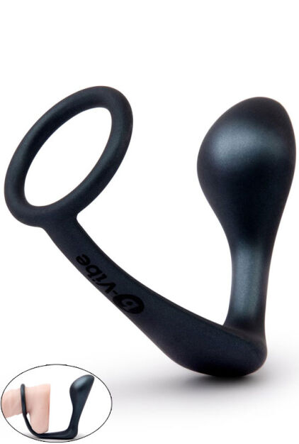 B-VIBE RINGER COCK RING & PLUG