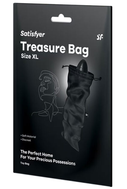 Satisfyer Treasure Bag XL black