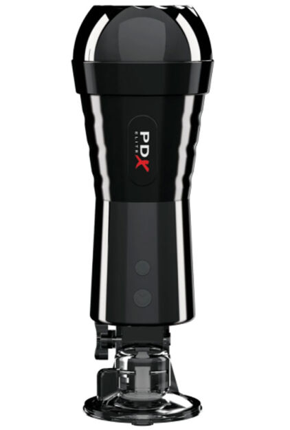 Masturbator Pipedream PDX Elite Cock Compressor Vibrating Stroker Light