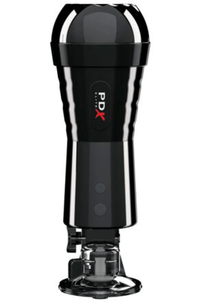 Masturbator Pipedream PDX Elite Cock Compressor Vibrating Stroker Light