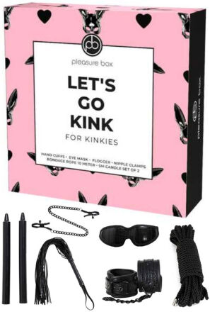 Pleasure BoxLet'S Go Kink - For Kinkies Zestaw BDSM